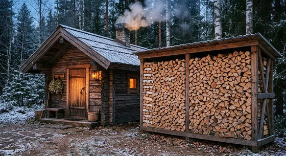 Укладка дров в Дорохове, проспект Каминная, 43