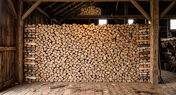 Укладка дров в Дорохове, проезд Дачная, 2